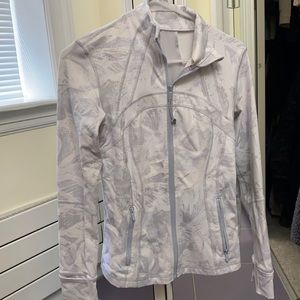 Lululemon White and Grey Define Jacket